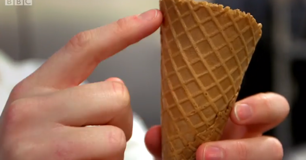 Waffle cones made in the UK from Antonelli Antonelli