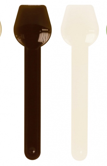Compostable spoons for tubs