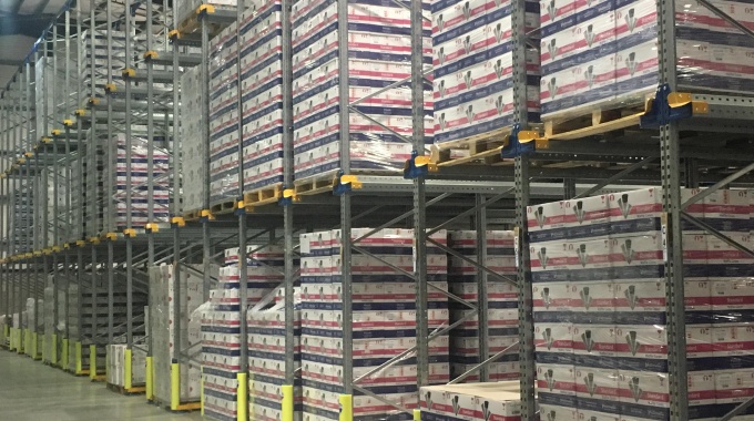 Warehouse closer to shelves