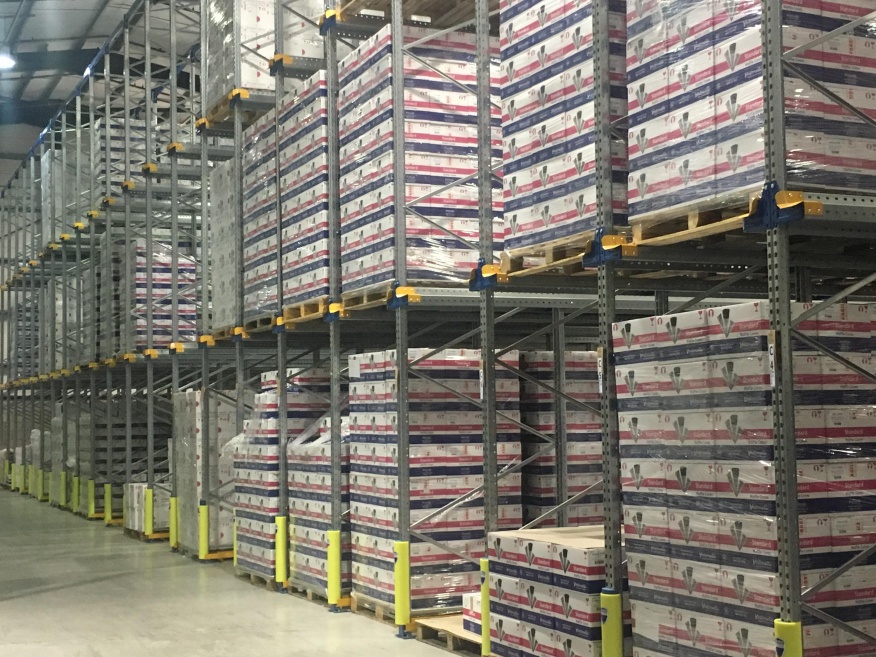 Warehouse closer to shelves