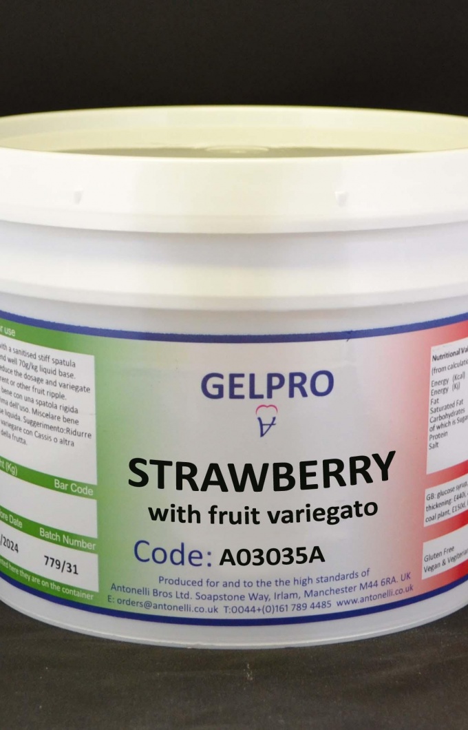 Www Gelpro Strawberry Variegato with fruit