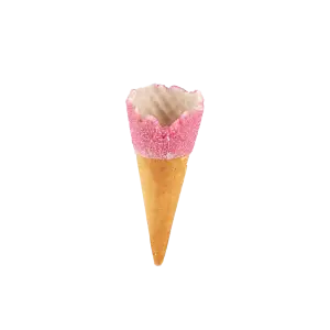 Smoothy® Cassino Cotton Candy, Single Waffle Cone, 144/box