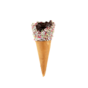 Smoothy® Cassino Fun, Single Waffle Cone, 144/box