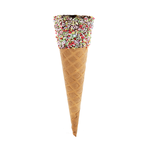 Tall Sugar Fun, Single Sugar Cone, 96/box