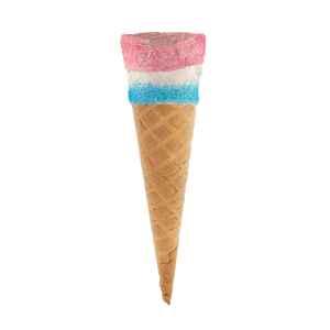 Tall Sugar Unicone, Single Sugar Cone, 96/box