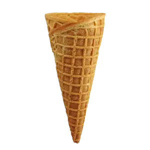 Twist® Double Free From Deli Style, Double Sugar Cone, 120/box