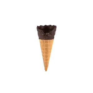 Verona Dipped, Double Waffle Cone, 108/box