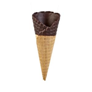 Medium Waffle Dipped, Triple Waffle Cone, 96/box