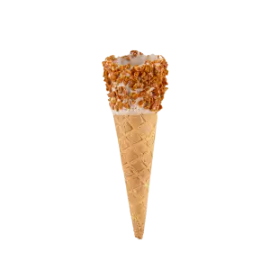 Atina Caramel, Single Waffle Cone, 140/box