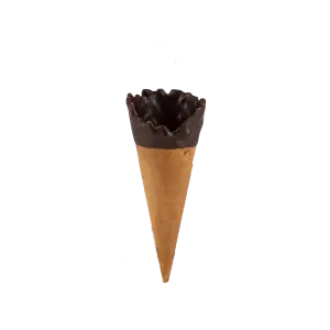 Smoothy® Cassino Dipped. Single Waffle Cone, 260/box