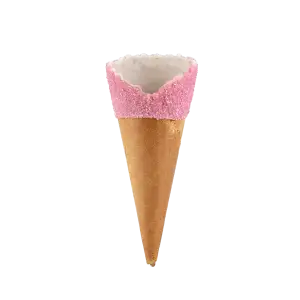Smoothy® Roma, Cotton Candy, Double Waffle Cone, 96/box