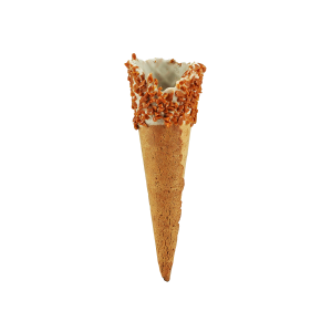 Smoothy® Twist® Caramel, Single Waffle Cone, 120/box