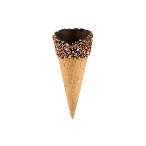 Medium Waffle Em & EM, Triple Waffle Cone, 72/box