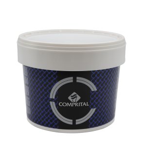 Chocolate & Hazelnut Glaze with Hazelnut Nibs for Semifreddo, La Glassa Gianduia Crock, Comprital 3kg