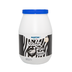 Liquorice Flavour Ripple, Black Kiss Variegato, Martini 3kg