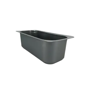 Silver Plastic, Napoli pan, Rimmed, 4.5 litre, 120/box