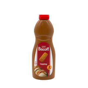 Biscoff Flavour Topping Sauce, Lotus Biscoff Topping, 1kg