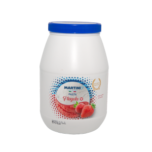 Strawberry Flavour Paste, Pasta Fragola W S.P, Martini, 3 kg