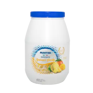 Pineapple & Mango Ripple with Pieces, Summer Party Variegato, Martini, 3kg
