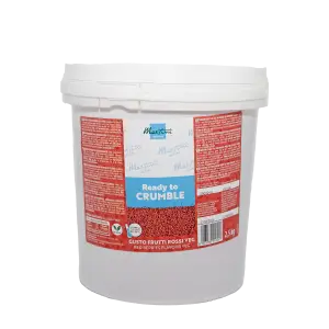 martini red velvet crumble tub