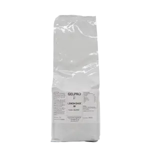 Lemon Flavoured Emulsifier & Stabiliser Powder, Lemon Base 50, GELPRO, 2.5kg