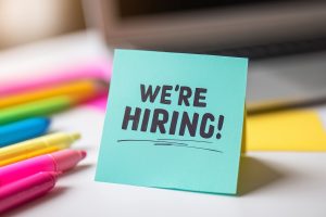 we're hiring note