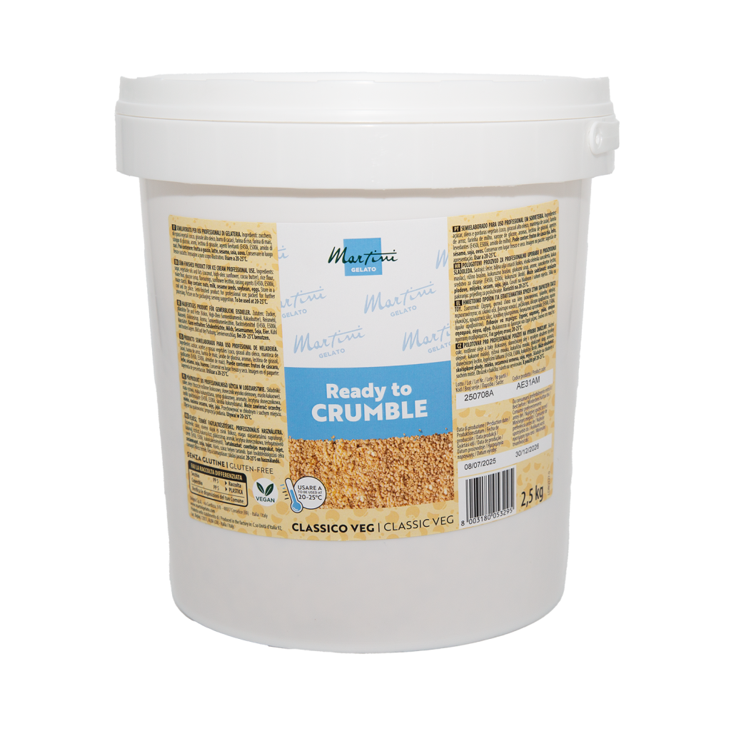 Martini ready to crumble - classic tub